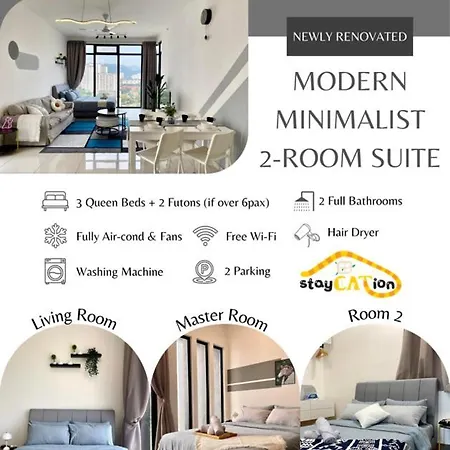 Beacon Executive Suite By Staycation Homestay George Town Exterior photo